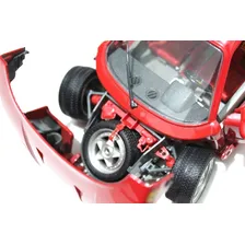 Miniatura Ferrari F40 1987 1:18 Burago Vermelha 983 Foto mini 4