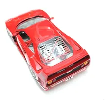 Miniatura Ferrari F40 1987 1:18 Burago Vermelha 983 Foto mini 3