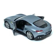 Miniatura Ferrari Roma Prata Burago 1/24 Foto mini 3
