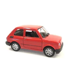 Miniatura Fiat 126 Vermelho Welly 1/21 Foto mini 2