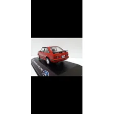 Miniatura Ford Escort Xr3 1989 A 1991 - Customizada Cor Vermelho Foto mini  3
