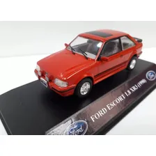 Miniatura Ford Escort Xr3 1989 A 1991 - Customizada Cor Vermelho Foto  mini 1