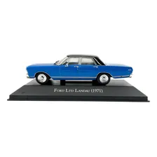 Miniatura Ford Ltd Landau Azul 1971 -  Cor Azul Metálico Foto mini  2