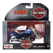 Miniatura Harley Maisto Custom Series 2002 Fxstb Night Train Foto mini  3