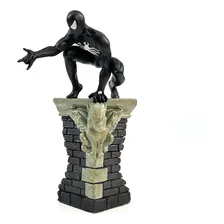 Miniatura Homem Aranha Uniforme Negro Marvel Figurines Esp Foto  mini 1