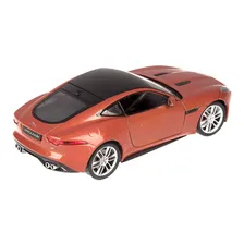 Miniatura Jaguar F-type Coupe Laranja Welly 1/24 Foto mini  2