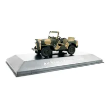 Miniatura Jeep Willys Exército Brasileiro Edição 28 Foto mini 1