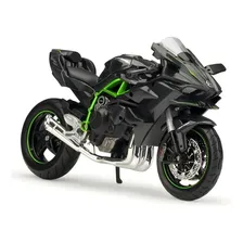 Miniatura Kawasaki Ninja H2 R Maisto 1:12 Preto Foto mini 1