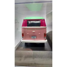 Miniatura Kombi T2 Floricultura Juliana Serviços 1/43 Altaya Cor Rosa Foto mini 3