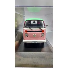 Miniatura Kombi T2 Floricultura Juliana Serviços 1/43 Altaya Cor Rosa Foto mini 2