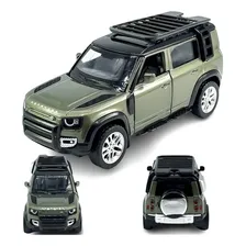 Miniatura Land Rover Defender 110 - Cca - Caixa De AcrÃlico Cor Land Rover Defender 110 - Verde Foto mini 3