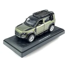 Miniatura Land Rover Defender 110 - Cca - Caixa De AcrÃlico Cor Land Rover Defender 110 - Verde Foto mini 1