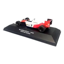 Miniatura Mclaren Mp4/4 1988 Ayrton Senna Ed 1 Foto mini  3