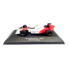Miniatura Mclaren Mp4/4 1988 Ayrton Senna Ed 1 Foto mini  2