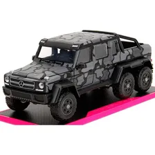Miniatura Mercedes Benz Amg G63 6x6 Pink Slips 1:24 Jada Cor Cinza Foto mini 1