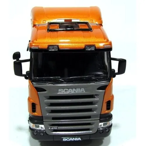 Miniatura Metal Caminhão Scania R470 Toco - Realista 1/32 Foto 1