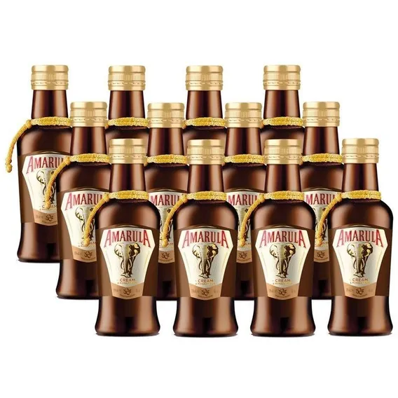 Miniatura Mini Licor Amarula 50ml 12 Unidades Foto 1