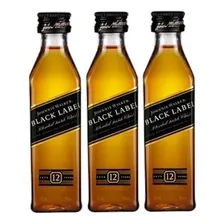 Miniatura Mini Whisky Johnnie Walker Black Label 50ml 03 Un Foto mini 1