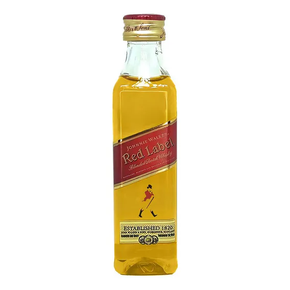 Miniatura Mini Whisky Johnnie Walker Red Label 50ml Foto 1