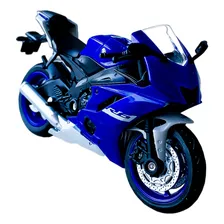 Miniatura Moto Coleção California Cycle 1:18 - Modelos Cor Yamaha Yzf-r6 Foto  mini 1
