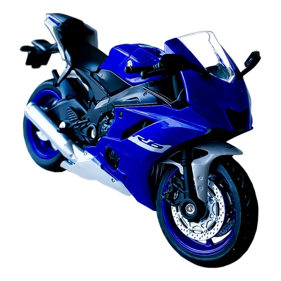 Miniatura Moto Coleção California Cycle 1:18 - Modelos Cor Yamaha Yzf-r6 Foto 1