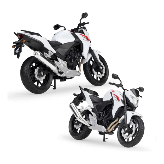 Miniatura Moto Honda Cb500f 2014 California Cicle Welly Foto 1
