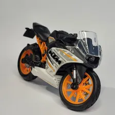 Miniatura Moto Ktm Rc 390 2021 1/18 Maisto Coleção Motinho Foto mini  2