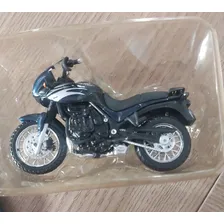 Miniatura Moto Tiger Azul Metal - Maisto Foto mini 3