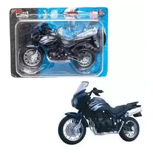 Miniatura Moto Tiger Azul Metal - Maisto Foto mini 1
