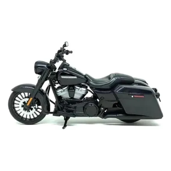Miniatura Motocicleta De Viagem Harley Davidson Custom - R Foto 1