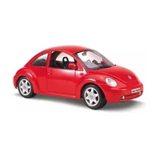 Miniatura New Beetle Fusca Maisto Vermelho 1/25 Volkswagen Foto mini 2