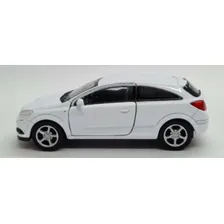 Miniatura Opel Astra 2005 Welly 1:36 Branco Foto mini 3