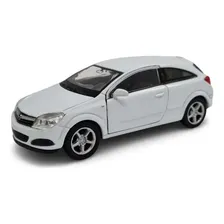 Miniatura Opel Astra 2005 Welly 1:36 Branco Foto mini 1