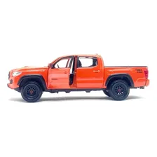 Miniatura Picape Toyota Tacoma 2021 1:27 Maisto Laranja Foto mini  3