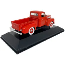 Miniatura Pickup Ford F-1 Truck 1951 Vermelho 1:43 Retr么 Foto mini 3