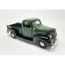 Miniatura Plymouth Truck Pickup 1941 1/24 Metal Motormax Cor Verde Foto mini 2