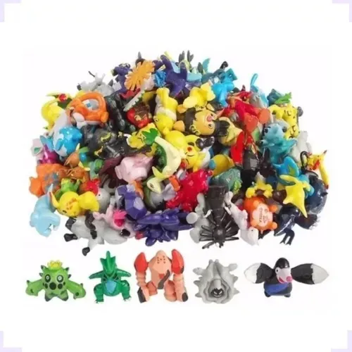 Miniatura Pokemon Go 24 Bonecos Sortidos Pikachu & Cia Foto 1