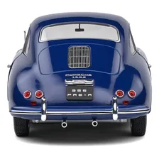Miniatura Porsche 356 Pre-a 1953 Azul Gasolina 1:18 Solido Foto mini 4