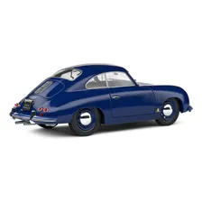 Miniatura Porsche 356 Pre-a 1953 Azul Gasolina 1:18 Solido Foto mini  2