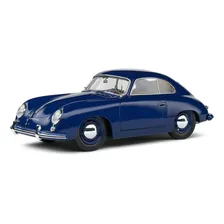 Miniatura Porsche 356 Pre-a 1953 Azul Gasolina 1:18 Solido Foto  mini 1