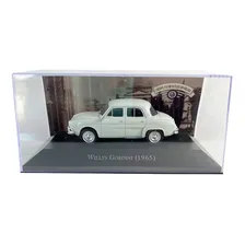 Miniatura Renault Willys Gordini 1965 Antiguidade Coleção Cor Cinza Foto mini 1