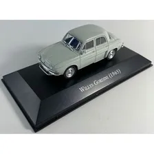 Miniatura Renault Willys Gordini 1965 Antiguidade Coleção Cor Cinza Foto mini 2