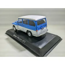 Miniatura Rural Willys 1972 Customizada Cor Azul E Branco Foto mini 3