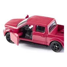 Miniatura Siku Pick Up Ford F150 Pneus De Borracha Cor Vermelho Foto mini  3