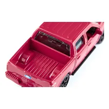 Miniatura Siku Pick Up Ford F150 Pneus De Borracha Cor Vermelho Foto mini 4