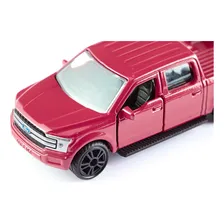 Miniatura Siku Pick Up Ford F150 Pneus De Borracha Cor Vermelho Foto mini  2