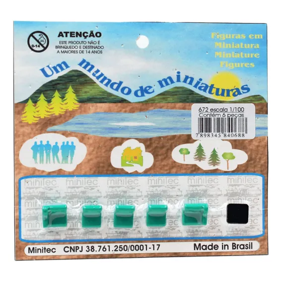 Miniatura Sofá Para Maquete 672 06 Peças 1/100 672 Mini Tec Foto 1