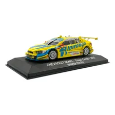 Miniatura Stock Car Chevrolet Sonic - Thiago Camilo - 2015 Cor Amarelo Foto mini 1