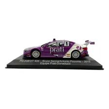 Miniatura Stock Car Peugeot 408 Antonio Pzzonia 2015 - Ed.8 Cor Roxo Foto mini 2