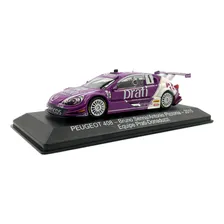 Miniatura Stock Car Peugeot 408 Antonio Pzzonia 2015 - Ed.8 Cor Roxo Foto mini 1